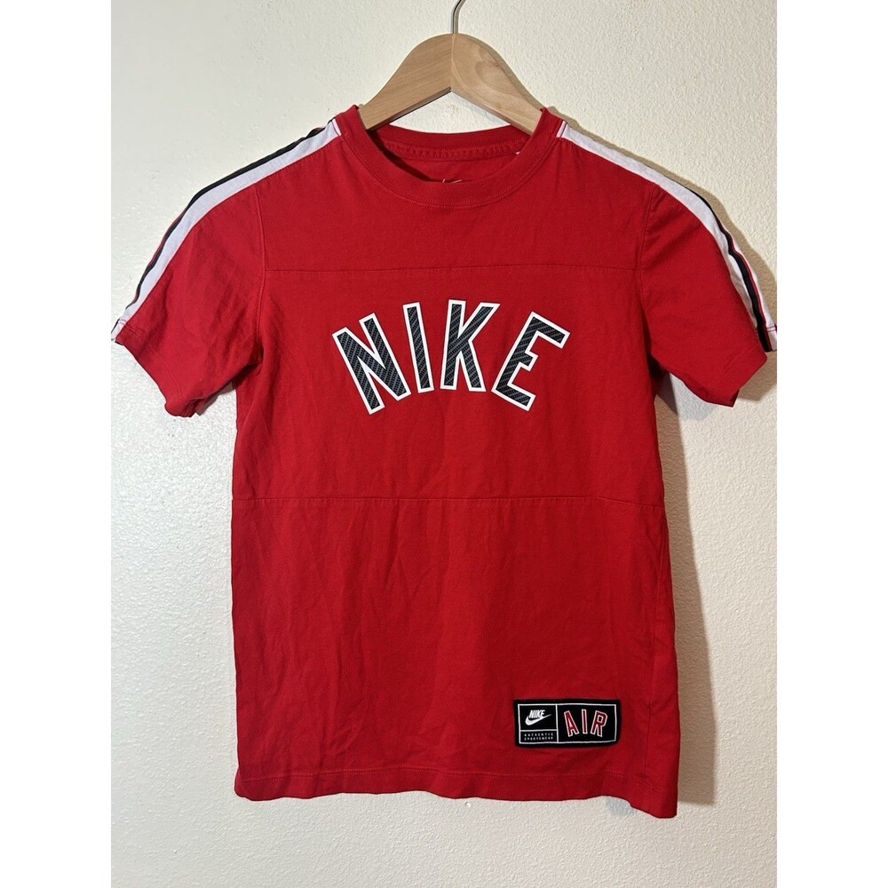 Nike Air Boys T Shirt - red - Size Medium